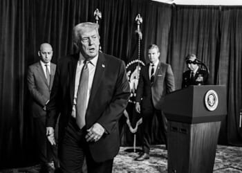 President Donald Trump delivers remarks at a press conference at Mar-a-Lago in Palm Beach, Florida, following Operation Absolute Resolve in Venezuela leading to the capture of Venezuelan President Nicolas Maduro, Saturday, Jan. 3, 2026. (Official White House photo by Molly Riley)
