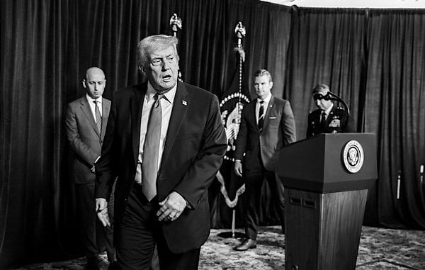 President Donald Trump delivers remarks at a press conference at Mar-a-Lago in Palm Beach, Florida, following Operation Absolute Resolve in Venezuela leading to the capture of Venezuelan President Nicolas Maduro, Saturday, Jan. 3, 2026. (Official White House photo by Molly Riley)