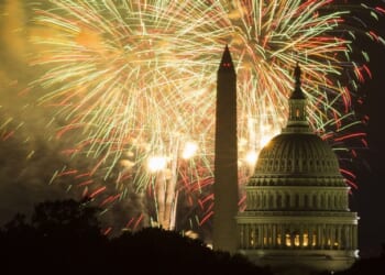 Stunning America 250 Visuals on the Washington Monument – RedState
