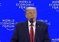 President Donald Trump addresses the World Economic Forum in Davos, Switzerland, on Wednesday, Jan. 21, 2026 (Video screenshot)