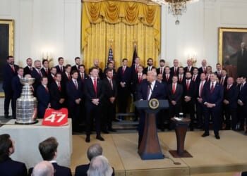 Trump Scores Unique Gifts While Having Fun at WH With Stanley Cup Champions – RedState