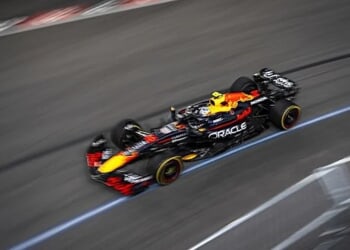 The Las Vegas Grand Prix in Las Vegas, Nevada, Nov. 22, 2025. (DHS photo by Tia Dufour)