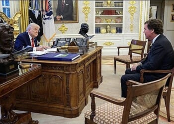 Tucker Carlson meets with Trump in Oval Office, raising eyebrows * WorldNetDaily * by WND Staff