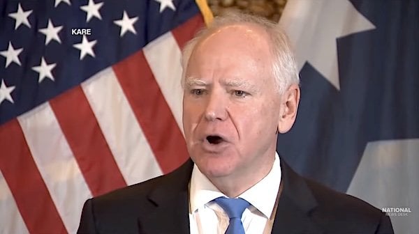 Gov. Tim Walz, D-Minn. (Video screenshot)