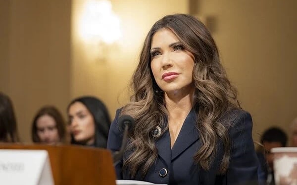 U.S. Department of Homeland Security Secretary Kristi Noem testifies before a House Committee Homeland Security Hearing entitled, 'Worldwide Threats to the Homeland,' in the Cannon House Office Building on Capitol Hill in Washington, D.C., Thursday, Dec. 11, 2025. (DHS photo by Mikaela McGee)