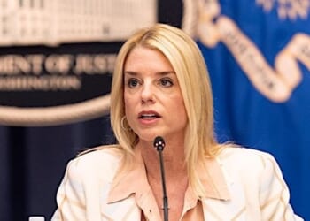 U.S. Attorney General Pamela Bondi hosts members of President Donald Trump's Cabinet at the U.S. Department of Justice for the inaugural meeting of the Task Force to Eradicate Anti-Christian Bias in the federal government on Tuesday, April 22, 2025 (Official Justice Department photo)