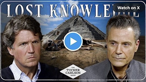 The people who run countries believe in the supernatural, including giants and pyramids * WorldNetDaily * by Tucker Carlson