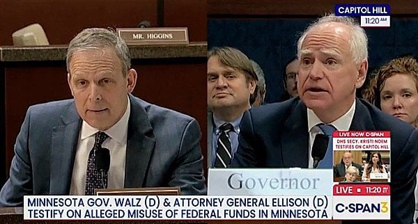 ‘You’re good with this?’ Watch congressman drub Tim Walz over letting illegal-alien truckers get licenses