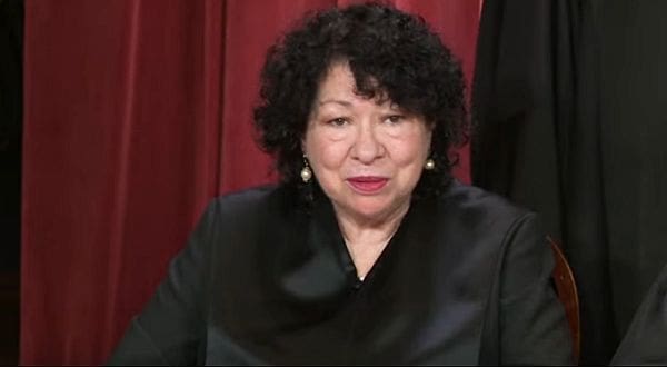 Supreme Court Justice Sonia Sotomayor