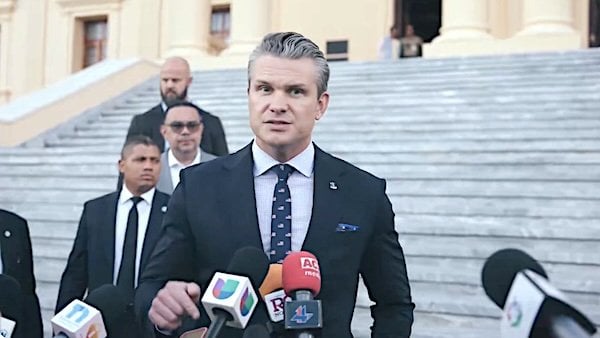 U.S. War Secretary Pete Hegseth (Video screenshot)