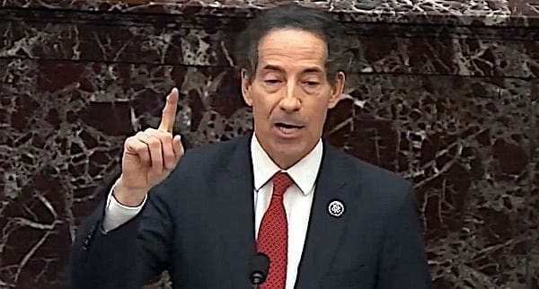 U.S. Rep. Jamie Raskin, D-Md., as House impeachment manager on Tuesday, Feb. 9, 2021. (C-SPAN video screenshot)