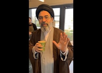 An artificial intelligence video depicts Iran's new supreme leader enjoying a coffee at a café in Israel