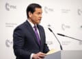 U.S. Secretary of State Marco Rubio delivers remarks to the Munich Security Conference in Munich, Germany, Saturday, Feb. 14, 2026. (Official State Department photo by Freddie Everett)
