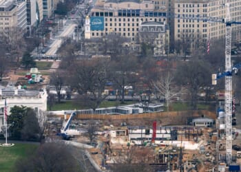 'Massive' Military Complex Being Built Under White House Ballroom