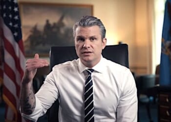 U.S. Secretary of War Pete Hegseth (Video screenshot)