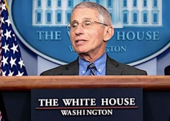 Dr. Anthony S. Fauci, Director of the National Institute of Allergy and Infectious Diseases, and a member of the White House Coronavirus Task Force delivers remarks at a coronavirus (COVID-19) update briefing Monday, April 6, 2020, in the James S. Brady Press Briefing Room of the White House. (Official White House photo by D. Myles Cullen)