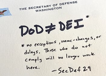 Still holding the levers of power are … DEI ENFORCERS * WorldNetDaily * by Mark W. Castillon, Real Clear Wire