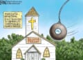 The war on churches * WorldNetDaily * by WND Comics