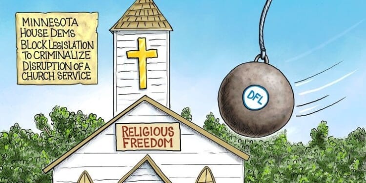 The war on churches * WorldNetDaily * by WND Comics