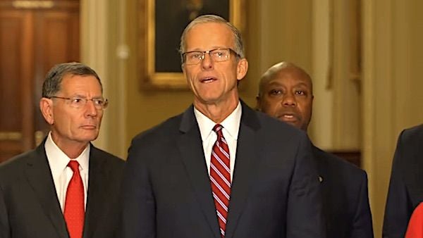 Senate Majority Leader John Thune, R-S.D. (Video screenshot)