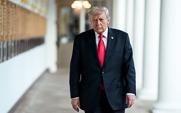 President Donald J. Trump delivers remarks at an event honoring Inter Miami CF's Major League Soccer 2025 championship, Thursday, March 5, 2026, in the East Room of the White House. (Official White House photo by Daniel Torok)