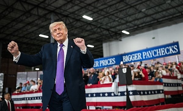 President Donald J. Trump delivers remarks at Verst Logistics Manufacturing in Hebron, Kentucky, on Wednesday, March 11, 2026. (Official White House photo by Joyce N. Boghosian)