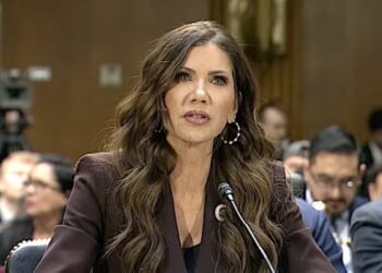 U.S. Secretary of Homeland Security Kristi Noem (Video screenshot)