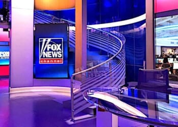 Fox News studio (Courtesy Fox News Channel)