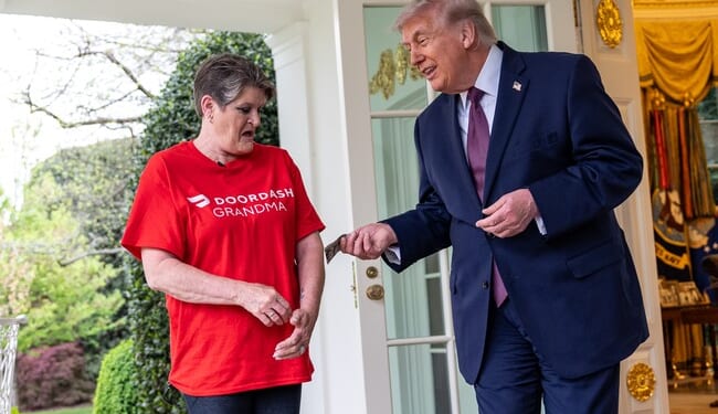 You Guys...the WH DoorDash Delivery Wasn't Spontaneous! – RedState