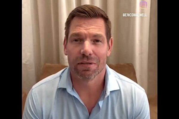Former U.S. Rep. Eric Swalwell, D-Calif. (Video screenshot)
