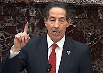 U.S. Rep. Jamie Raskin, D-Md., as House impeachment manager on Tuesday, Feb. 9, 2021. (C-SPAN video screenshot)