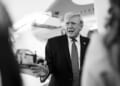 President Donald J. Trump boards Air Force One at Palm Beach International Airport in West Palm Beach, Florida, on Monday, March 23, 2026, en route Memphis, Tennessee. (Official White House photo by Molly Riley)