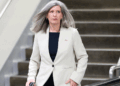 Sen. Joni Ernst (R-Iowa) walks through the Senate Subway in the U.S. Capitol Building during a procedural vote on March 20, 2026 in Washington, DC. The U.S. Senate will remain in Washington this week to continue working towards passing legislation to fund the Department of Homeland Security and pass the SAVE Act. (Photo by Anna Moneymaker/Getty Images)