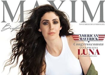 U.S. Rep. Anna Paulina Luna, R-Fla., appearing on the November-December 2024 cover of Maxim