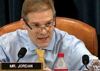 Rep. Jim Jordan, R-Ohio, in a hearing of the House Judiciary Committee (Video screenshot)