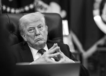 President Donald Trump meets with NATO Secretary Mark Rutte, Monday, July 14, 2025, in the Oval Office. (Official White House photo by Daniel Torok)