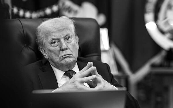 President Donald Trump meets with NATO Secretary Mark Rutte, Monday, July 14, 2025, in the Oval Office. (Official White House photo by Daniel Torok)