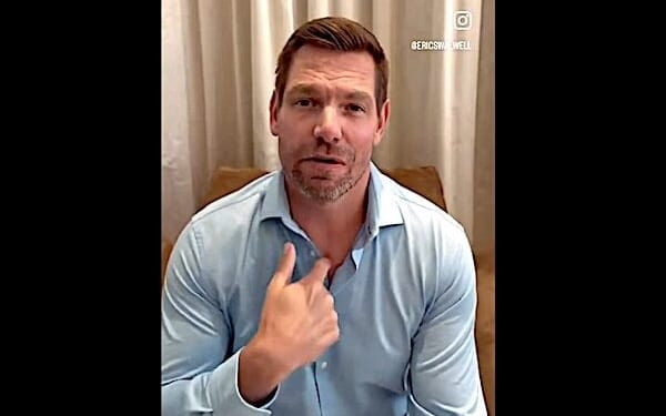U.S. Rep. Eric Swalwell, D-Calif. (Video screenshot)