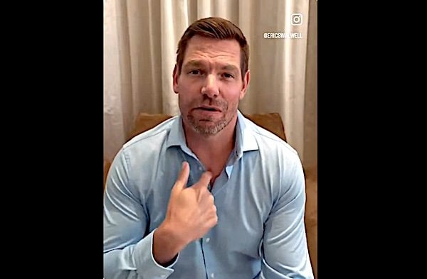 U.S. Rep. Eric Swalwell, D-Calif. (Video screenshot)