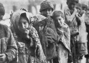 Children victims of the Armenian Genocide