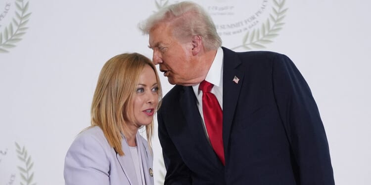 Trump 'Shocked' by Italian Prime Minister