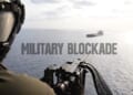 U.S. military enforces a military blockade in the Strait of Hormuz on Monday, April 20, 2026 (U.S. Cemtral Command)