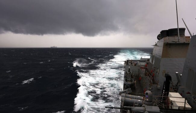 US Navy Destroyers Pass Through the Strait of Hormuz Without Incident and Without Permission – RedState