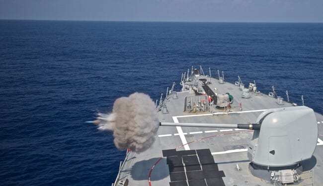 USS Spruance Lights Up Iranian Blockade Runner in a Formidable Demonstration of FAFO – RedState