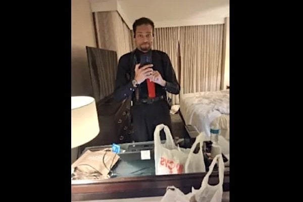 Cole Allen selfie (Courtesy U.S. Department of Justice)