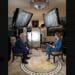 President Donald Trump is interviewed by Norah O'Donnell of '60 Miniues' on Sunday, April 26, 2026, a day after an assassination attempt at the White House Correspondents Dinner. (Official White House photo)