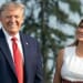 President Donald J. Trump and First Lady Melania Trump attend the 2020 Salute to America event Saturday, July 4, 2020, on the South Lawn of the White House. (Official White House photo by Andrea Hanks)