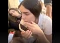 Video released by Hamas shows young Israeli women captured by the Islamic terrorists on Saturday, Oct. 7, 2023. (Video screenshot)