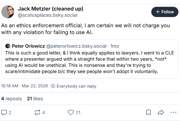 DC Bar Ethics Enforcer Under Scrutiny for Inflammatory Social Media Posts