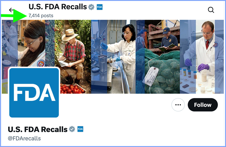 Trust, but Don’t Verify? FDA’s New Inspection Policy Causing Dramatic Increase in Food Recalls 2 Trust, but Don’t Verify? FDA’s New Inspection Policy Causing Dramatic Increase in Food Recalls